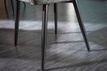 Krzesło Milano aksamitne szare  - Invicta Interior 9