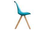Krzesło Modern Art Wood niebieskie  - Invicta Interior 4
