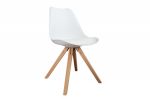 Krzesło Modern Art Wood białe   5