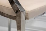 Krzesło Modern Barock Armchair aksamitne beżowe - Invicta Interior 7