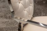 Krzesło Modern Barock Armchair aksamitne beżowe - Invicta Interior 6