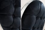 Krzesło Modern Barock Armchair aksamitne czarne - Invicta Interior 6