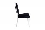 Krzesło Modern Barock Chair aksamitne czarne - Invicta Interior 3