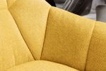 Krzesło Papillon obrotowe musztardowe - Invicta Interior 7
