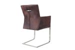 Krzesło Samson Komfort brązowe   - Invicta Interior 3