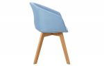 Krzesło Stockholm niebieskie  - Invicta Interior 3