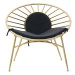 Krzesło Sunshine Design złote 1