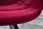Krzesło The Dutch Comfort aksamitny bordowy - Invicta Interior 7