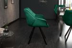 Krzesło The Dutch Comfort zielony szmaragdowy - Invicta Interior 9
