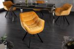 Krzesło The Dutch Comfort żółty musztardowy - Invicta Interior 11