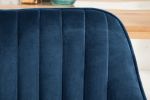Krzesło Turin  aksamitne niebieskie - Invicta Interior 8