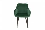 Krzesło Turin  aksamitne zielone - Invicta Interior 2
