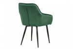 Krzesło Turin  aksamitne zielone - Invicta Interior 3