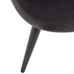 Krzesło Twirl aksamitne czarne - Atmosphera 3