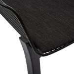 Krzesło Wire Lounge czarne 3