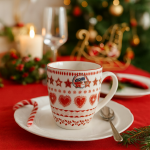 Kubek świąteczny porcelanowy 2