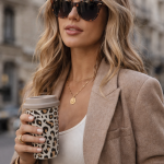 Kubek z pokrywką Panther 2 szt 2