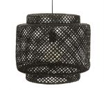 Lampa bambusowa Boho czarna - Atmosphera 1