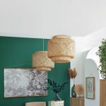 Lampa bambusowa Boho Natur 2