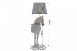 Lampa Beauty Horse czarna - Invicta Interior 8