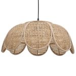 Lampa Boho Kwiat rattanowa - Item International 1