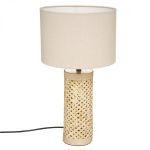 Lampa boho z plecionką - Atmosphera 1