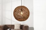 Lampa Cocoon natur brown 45 cm - Invicta Interior 3