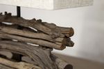 Lampa drewniana Perifere beżowa - Invicta Interior 6