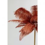 Lampa Feather Palm kolor rdzy podłogowa 165 cm - Kare Design 3