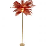 Lampa Feather Palm kolor rdzy podłogowa 165 cm - Kare Design 2