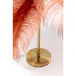 Lampa Feather Palm kolor rdzy stołowa 60 cm - Kare Design 7