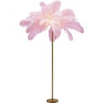 Lampa Feather Palm różowa podłogowa 165cm - Kare Design 1