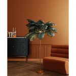 Lampa Feather Palm zielona podłogowa 165cm - Kare Design 9