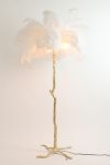 Lampa Feather pióra biała podłogowa 180 cm - Light & Living 3