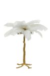 Lampa Feather pióra biała stołowa 68 cm 1