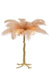 Lampa Feather pióra brzoskwiniowa stołowa 68 cm 2