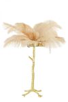Lampa Feather pióra brzoskwiniowa stołowa 68 cm 4