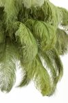Lampa Feather pióra zielona sufitowa 80 cm 4