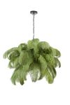 Lampa Feather pióra zielona sufitowa 80 cm 1