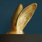 Lampa Hiding Bunny czarna 115 cm 3