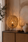 Lampa Kula rattanowa Boho 3