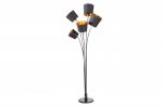 Lampa Levels podłogowa 176 cm czarno-złota  - Invicta Interior 2