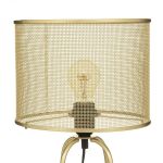 Lampa Loft złota stołowa - Atmosphera 2