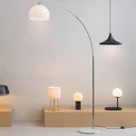 Lampa łukowa podłogowa Marble biała - Atmosphera 3