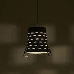 Lampa metalowy Garnek 2