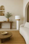 Lampa podłogowa Alba white  - Item International 2