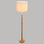 Lampa podłogowa drewniana Elegance - Atmosphera 2