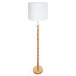 Lampa podłogowa drewniana Elegance - Atmosphera 1