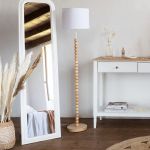 Lampa podłogowa drewniana Elegance - Atmosphera 4