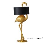 Lampa podłogowa Flaming złota - Boltze 1